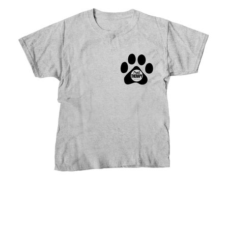 TRAIL PAW-TNER, a Sport Grey Youth Unisex Tee