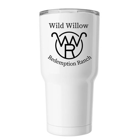 WWRR Tumbler, a White Insulated Tumbler