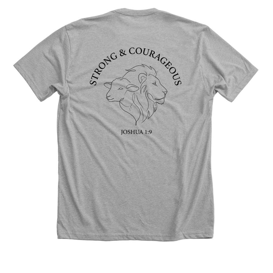 2026 Adaptive Games Fundraiser, a Athletic Heather Premium Unisex Tee (back-view)