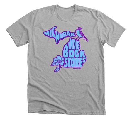 MI Book Hop 2026, a Athletic Heather Premium Unisex Tee