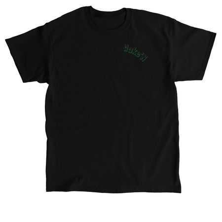 WakeN?Bake, a Black Classic Unisex Tee
