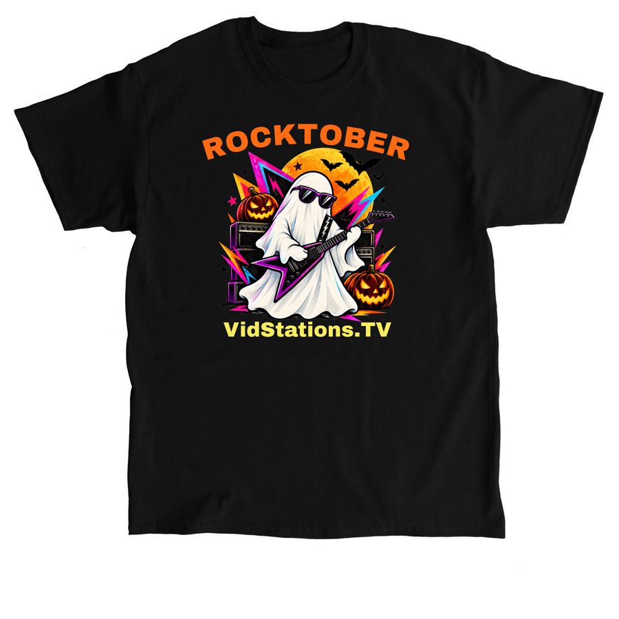 Rocktober, a Black Classic Unisex Tee