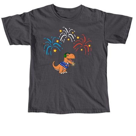 Stompy Independence Day Tee, a Graphite Comfort Colors Unisex Tee
