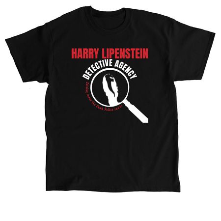 Lipenstein Detective Agency, a Black Classic Unisex Tee