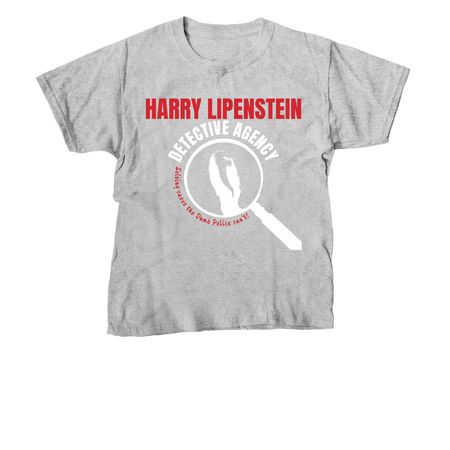 Lipenstein Detective Agency, a Sport Grey Youth Unisex Tee