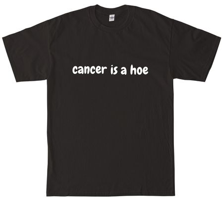 colon cancr is a hoe, a Black Tall Classic Unisex Tee
