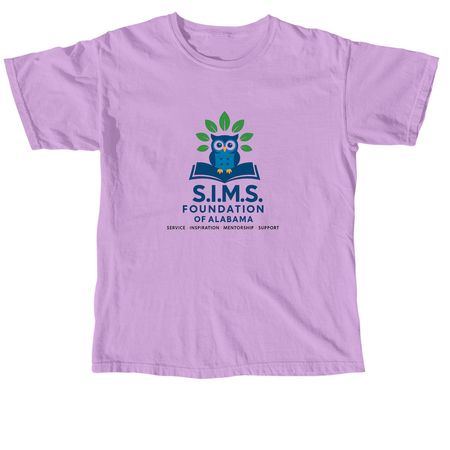 Wear the Mission. Support the Movement., a Neon Violet Comfort Colors Unisex Tee