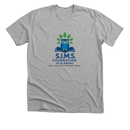 Wear the Mission. Support the Movement., a Athletic Heather Premium Unisex Tee