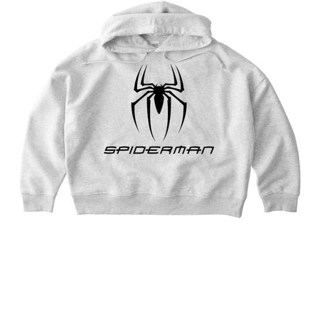 Spider-Man hoodie for women and men., a Cool Heather Grey Stanley/Stella Women?s Stella Nora Pullover Hoodie