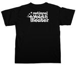From tech to curtain call?no one wears it bet, a Black Comfort Colors Unisex Tee (back-view)