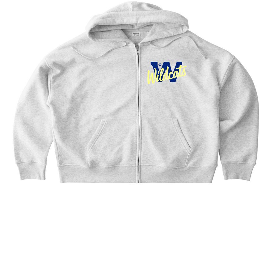 Williams Women Wear, a Cool Heather Grey Stanley/Stella Women?s Stella Ida Zip Up Pullover Hoodie