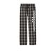 Pajama Pants, a Black Flannel Pajama Pant