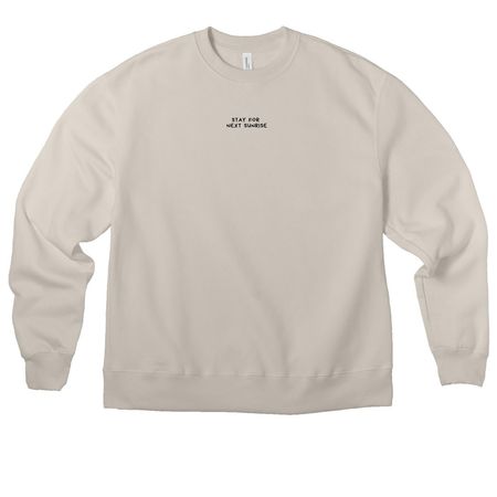 Spread the Hope, a Dust Premium Heavyweight Crewneck Sweatshirt