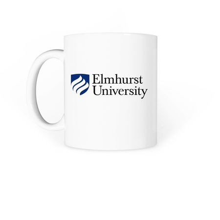 OT Elmhurst Mug, a White Coffee Mug (back-view)