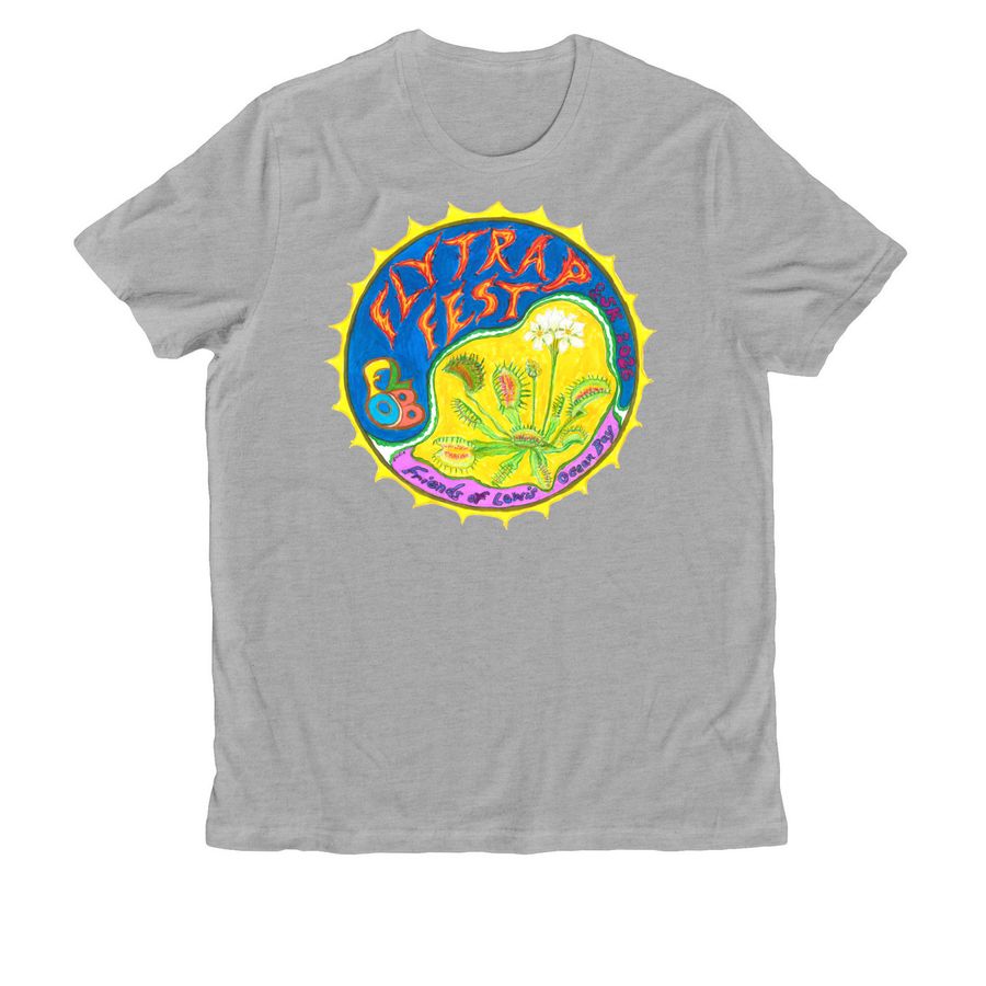 FLOB Flytrap Festival 2026, a Granite Grey Heather Allmade Organic Cotton Unisex Tee
