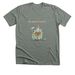 All Aboard the S.S. Narwalrus!, a Deep Heather Premium Unisex Tee