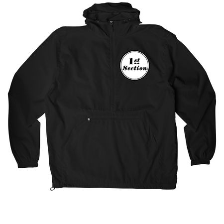 All weather jackets, a Black Packable Anorak