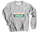 I'm Sorry I'm Late, I Saw an Opossum, a Sport Grey Crewneck Sweatshirt
