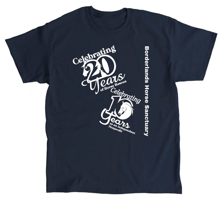 Borderlands Anniversary T-shirts, a Navy Classic Unisex Tee