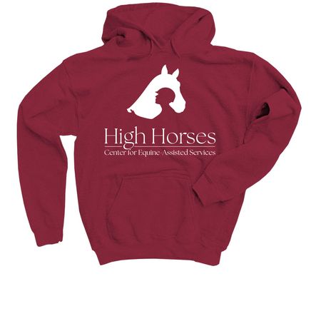 Fresh Fall Merchandise!, a Cardinal Red Youth Pullover Hoodie