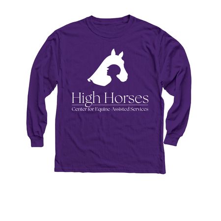Fresh Fall Merchandise!, a Purple Youth Long Sleeve Tee