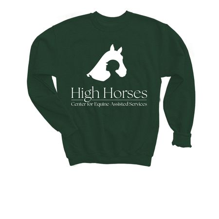 Fresh Fall Merchandise!, a Forest Green Youth Crewneck Sweatshirt