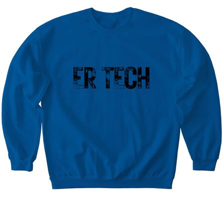 Tech Summer Neons, a Royal Softstyle Crewneck Sweatshirt