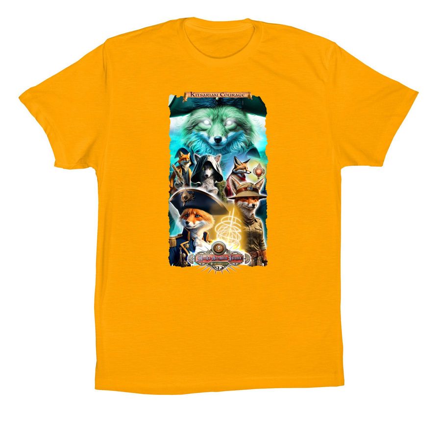 Kitsarian Courage, a Gold Premium Cotton Tee