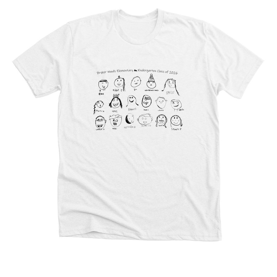 Kinder Shirts - Anderson, a Solid White Blend Premium Unisex Tee