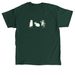 meow or never tee, a Forest Green Classic Unisex Tee