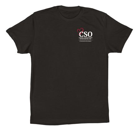 Colors Pocket Logo, a Black Premium Cotton Tee