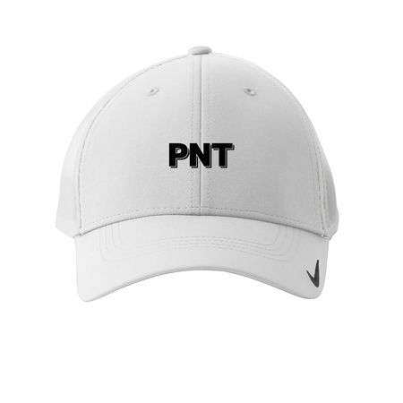The PNT Hat 2026 - Special Edition, a White Printed Nike Dri-FIT Legacy Performance Cap