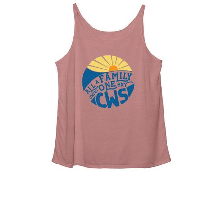 All A Family&nbsp;Tee/Tank/Baseball Shirt, a Mauve Women's Slouchy Tank