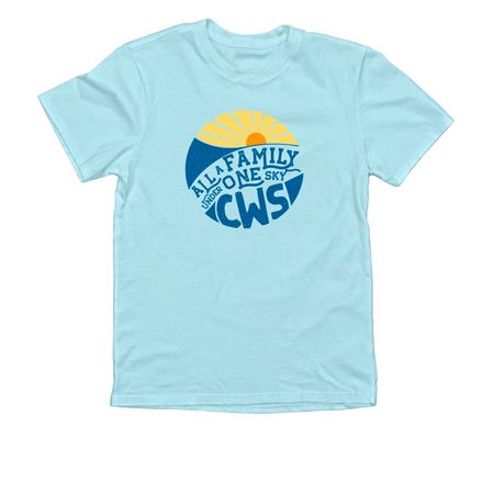 All A Family&nbsp;Tee/Tank/Baseball Shirt, a Glacier Youth Garment Dye Tee