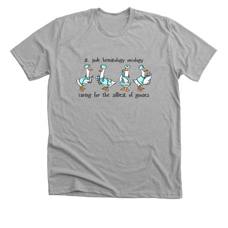 St. Jude Silly Goose, a Athletic Heather Premium Unisex Tee