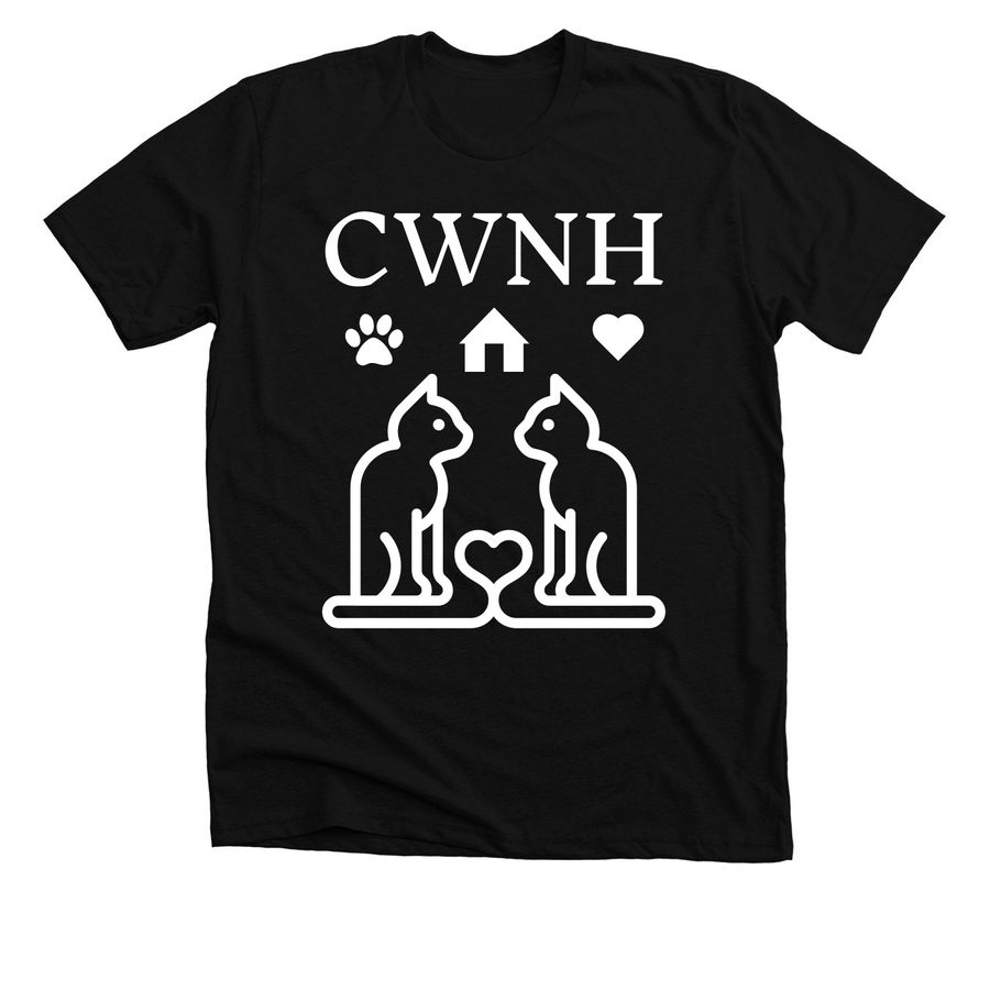 CWNH, a Solid Black Blend Premium Unisex Tee
