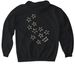 AMWA stars, a Black Gildan Softstyle Pullover Hoodie (back-view)