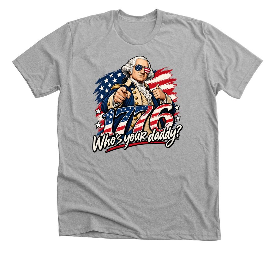 Send Lynnia to Washington DC, a Athletic Heather Premium Unisex Tee