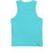 oSTEM Logo - Dark, a Teal Premium Cotton Tank (back-view)