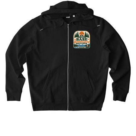 Zip Ups, a Black Stanley/Stella Unisex Cultivator 2.0 Zip Up Pullover Hoodie