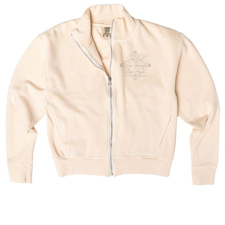 Thoughtful Threads, a Ivory Comfort Colors Women's Zip Up Jacket