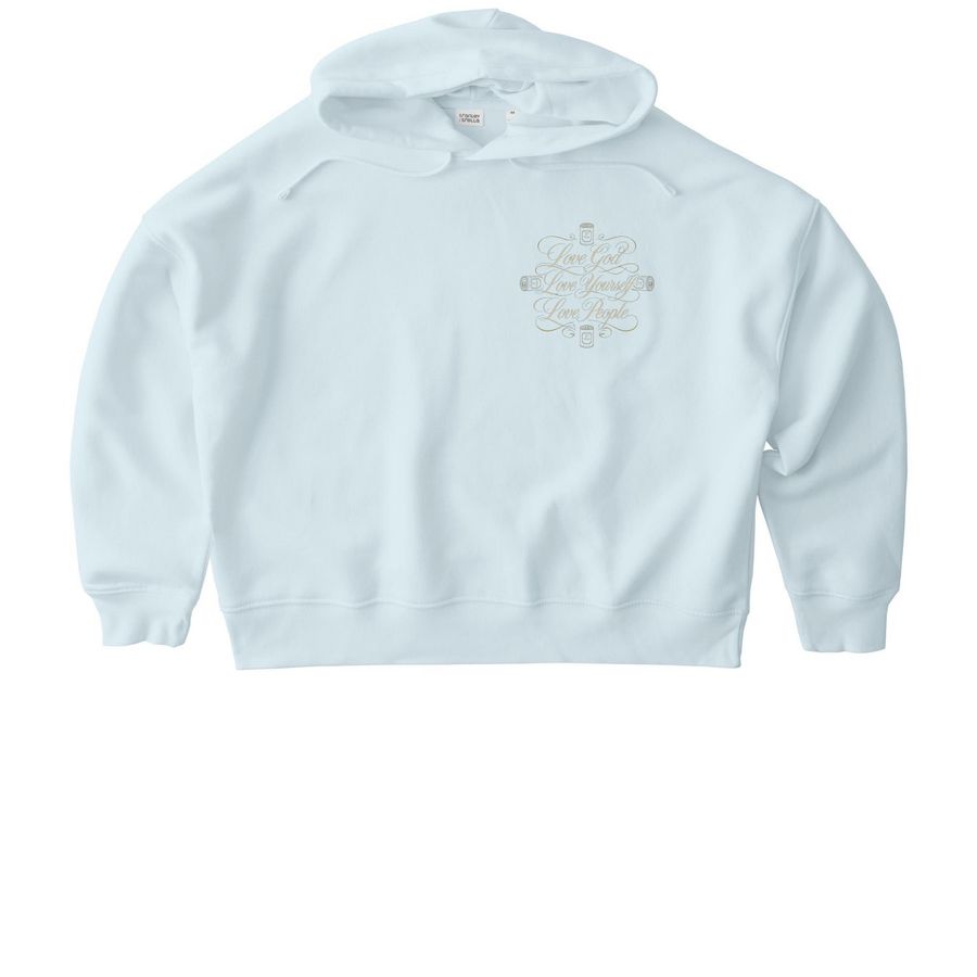 Thoughtful Threads, a Blue Ice Stanley/Stella Women?s Stella Nora Pullover Hoodie