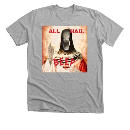 Kenshi Beep, a Athletic Heather Premium Unisex Tee