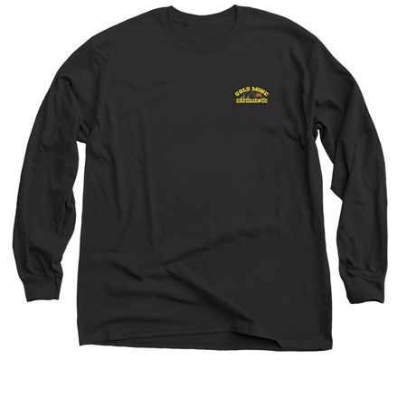 Gold Mine Experience, a Black Classic Long Sleeve Tee