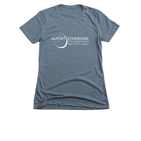 ASF Tees and Pullover Hoodie, a Indigo Women's Slim Fit Tee