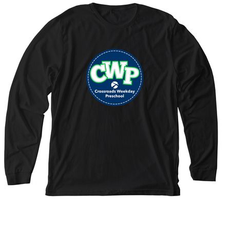 Crossroads Weekday Preschool, a Solid Black Blend Premium Long Sleeve Tee