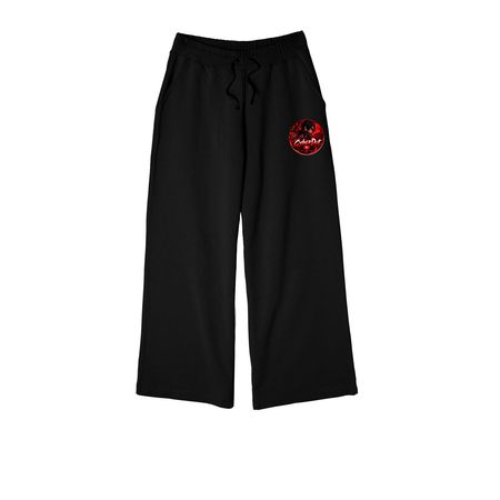 Merch for pants&nbsp;, a Black Women's French Terry Wide Leg Pants