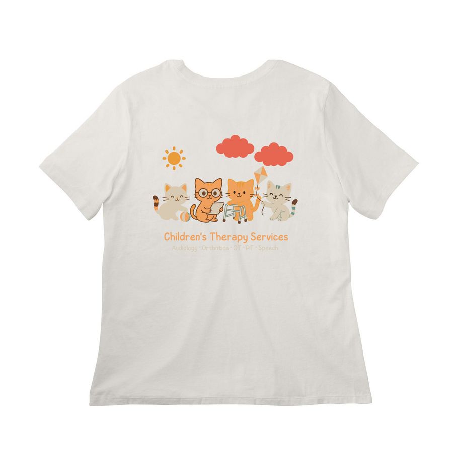 Mary Bridge Rehab SLC - Cats, a Vintage White Women?s Relaxed Cotton Tee