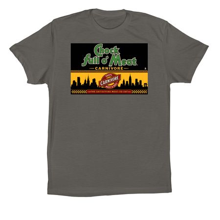 Chock full o' Meat, a Asphalt Premium Cotton Tee