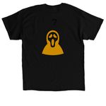 scary new idea, a Black Classic Unisex Tee (back-view)